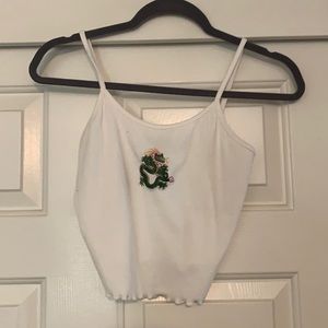 White dragon tanktop
